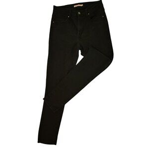 Levis 721 High Rise Skinny Jeans Womens 29W 28L Black Denim